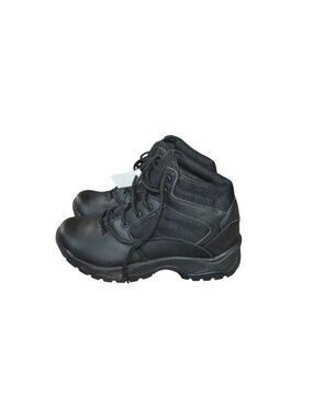 New River Road Black Tactical Work Shoes Guardian Boots Men's Size 8 Biker